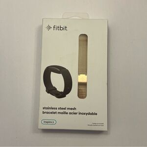 Fitbit Inspire 2 Gold Mesh OEM replacement (factory sealed)